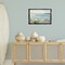 Stupell Industries Daisy Field over Sea Floater Framed Canvas Wall Art Design by Amber Sterling